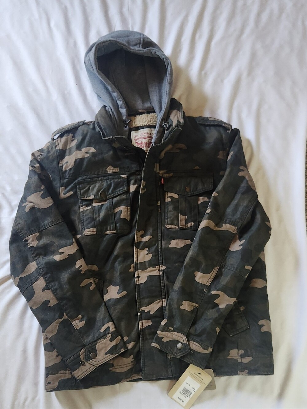 Levi's Men's Camouflage Coat